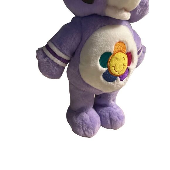 Care Bears Plush Fit n Fun Harmony Bear Exercise Purple Talking Sings Works - Picture 6 of 10